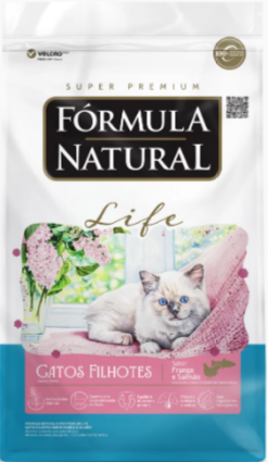 Life Gatos Filhotes Frango e Salmão